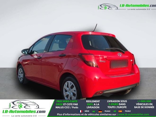 Toyota Yaris 69 VVT-i BVM Rouge de 2015