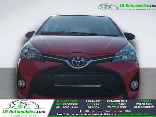 Toyota Yaris 69 VVT-i BVM Rouge de 2015