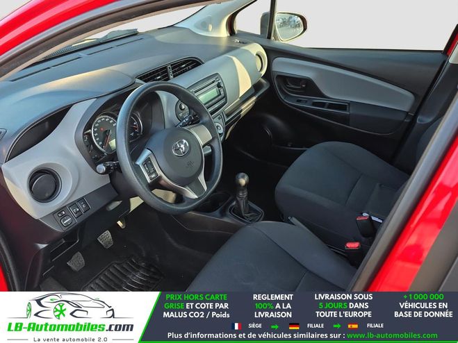 Toyota Yaris 69 VVT-i BVM Rouge de 2015