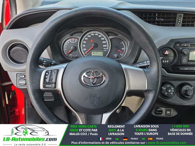 Toyota Yaris 69 VVT-i BVM Rouge de 2015
