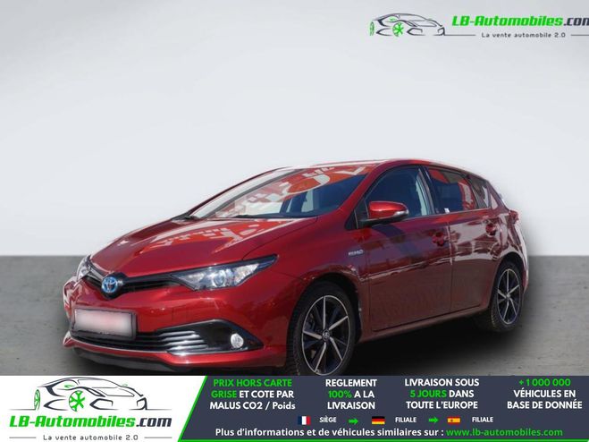 Toyota Auris Hybride 136 ch Rouge M�tallique de 2019