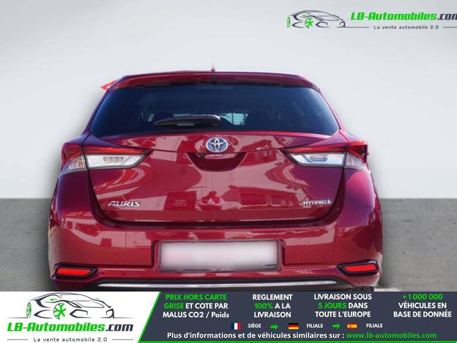 Toyota Auris Hybride 136 ch Rouge M�tallique de 2019