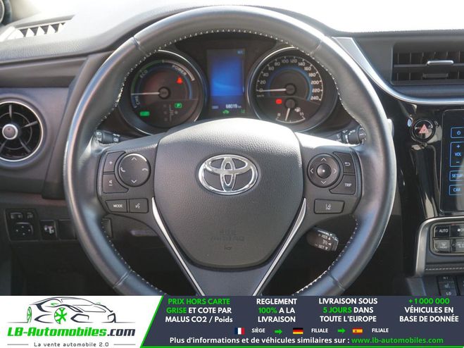 Toyota Auris Hybride 136 ch Rouge M�tallique de 2019