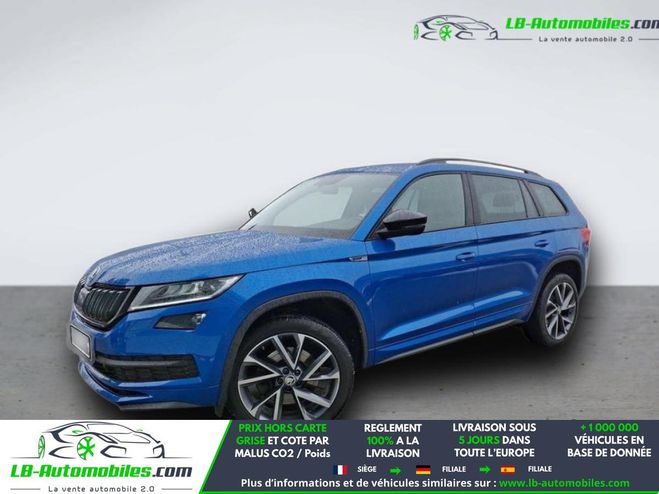 Skoda Kodiaq 2.0 TDI 200 BVA 4x4 5pl Bleu M�tallique de 2021