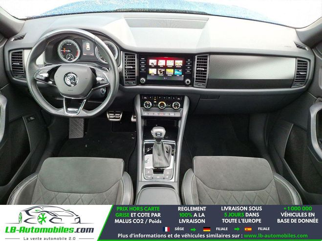 Skoda Kodiaq 2.0 TDI 200 BVA 4x4 5pl Bleu M�tallique de 2021