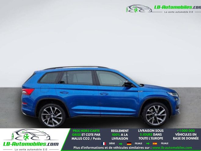 Skoda Kodiaq 2.0 TDI 200 BVA 4x4 5pl Bleu M�tallique de 2021