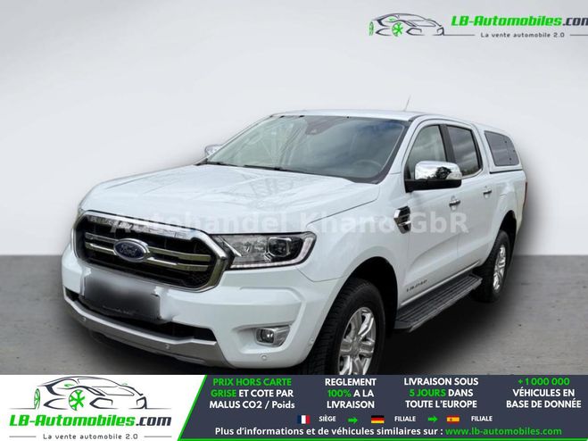 Ford Ranger DOUBLE CABINE 2.0 170 BVM Blanc de 2021