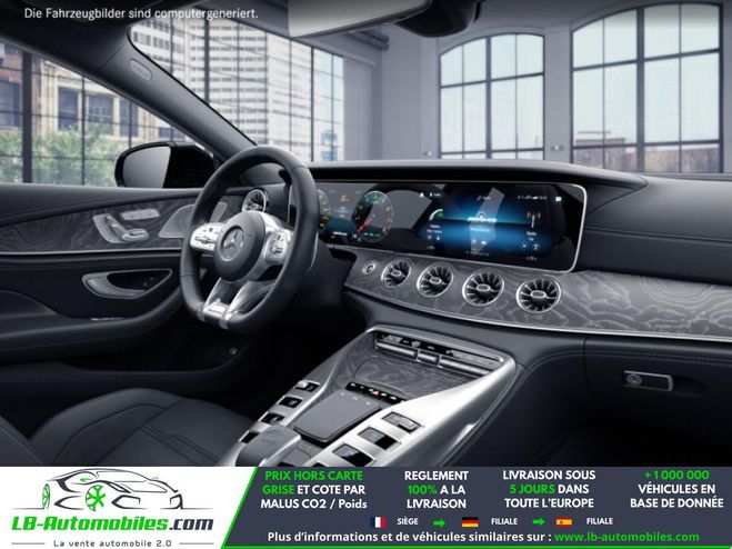 Mercedes Amg GT 43 AMG 367 ch BVA 4-Matic+ Blanc de 2021
