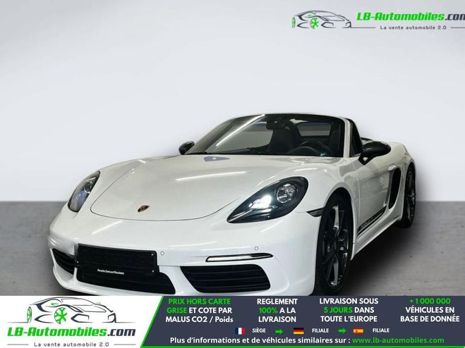 Porsche Boxster T 2.0i 300 ch PDK Blanc de 2019