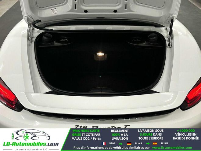 Porsche Boxster T 2.0i 300 ch PDK Blanc de 2019