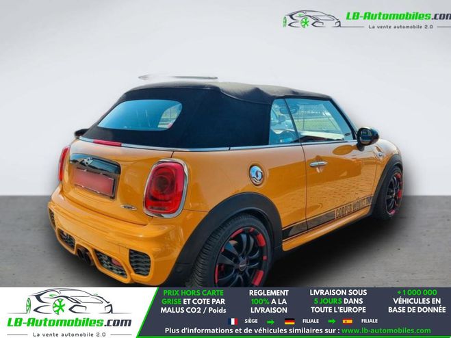 Mini Cabrio 231 ch John  Works BVA Orange de 2017