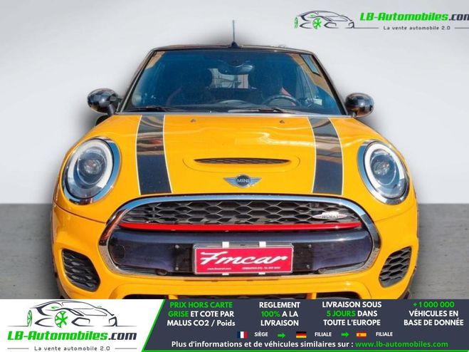 Mini Cabrio 231 ch John  Works BVA Orange de 2017