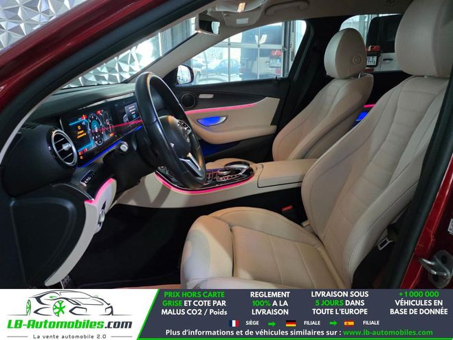 Mercedes Classe E 220 CDI BVA Rouge M�tallique de 2018