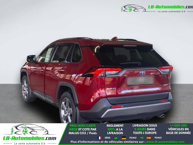 Toyota RAV 4 Hybride 222 ch AWD-i Rouge M�tallique de 2020