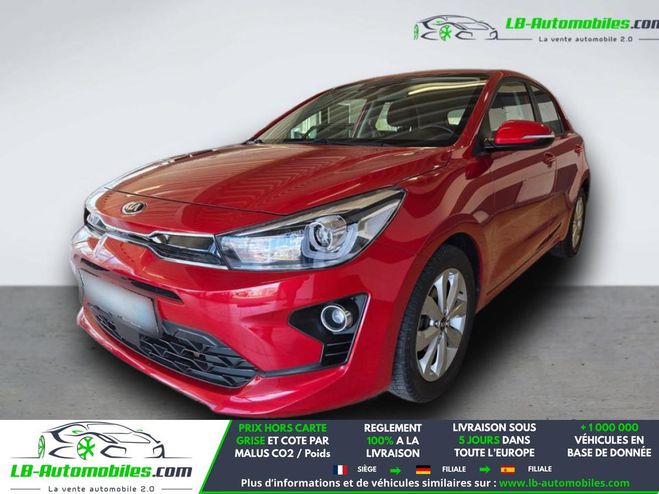 Kia Rio 1.0 T-GDi 100 ch BVM Rouge M�tallique de 2021