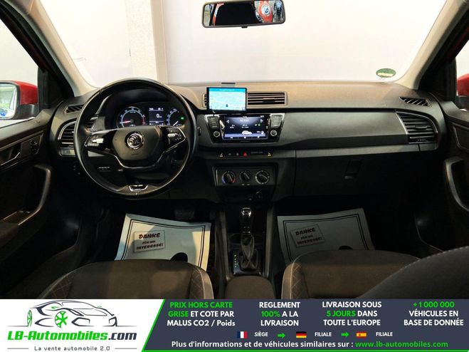 Skoda Fabia 1.0 TSI 95 ch BVA Rouge M�tallique de 2021