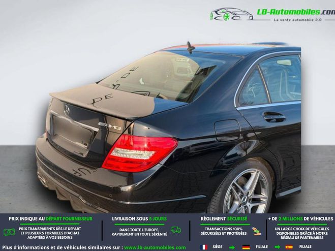 Mercedes Classe C 63 AMG A Noir M�tallique de 2012