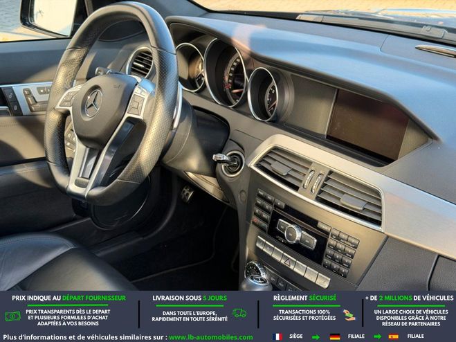 Mercedes Classe C 63 AMG A Noir M�tallique de 2012