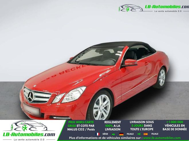 Mercedes Classe E 200 Rouge de 2012