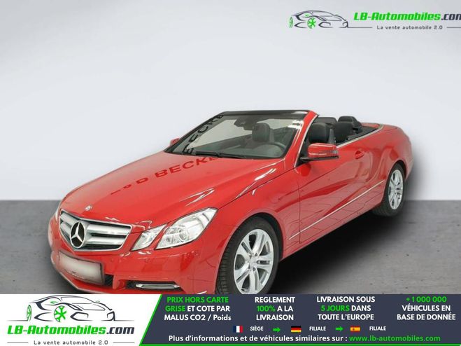 Mercedes Classe E 200 Rouge de 2012