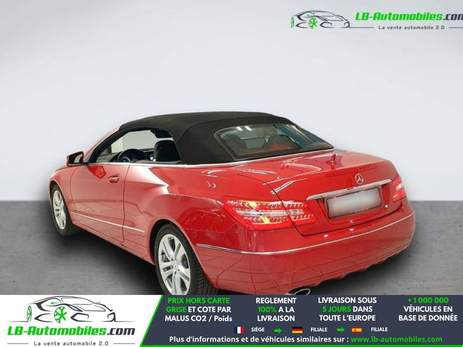Mercedes Classe E 200 Rouge de 2012