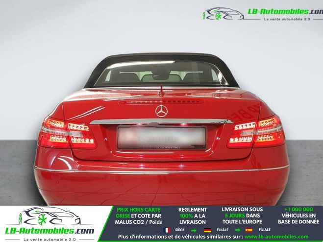 Mercedes Classe E 200 Rouge de 2012