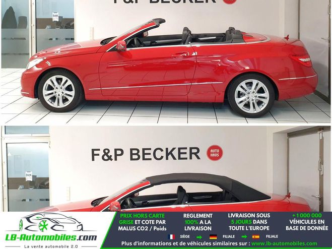 Mercedes Classe E 200 Rouge de 2012