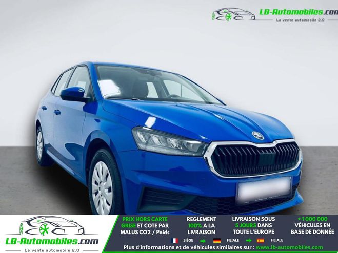Skoda Fabia 1.0 MPI 65 ch BVM Bleu de 2021