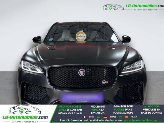 Jaguar F Pace V8 - 550 ch AWD BVA Noir M�tallique de 2019