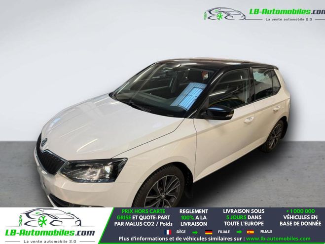 Skoda Fabia 1.0 MPI 60 ch BVM Blanc M�tallique de 2017
