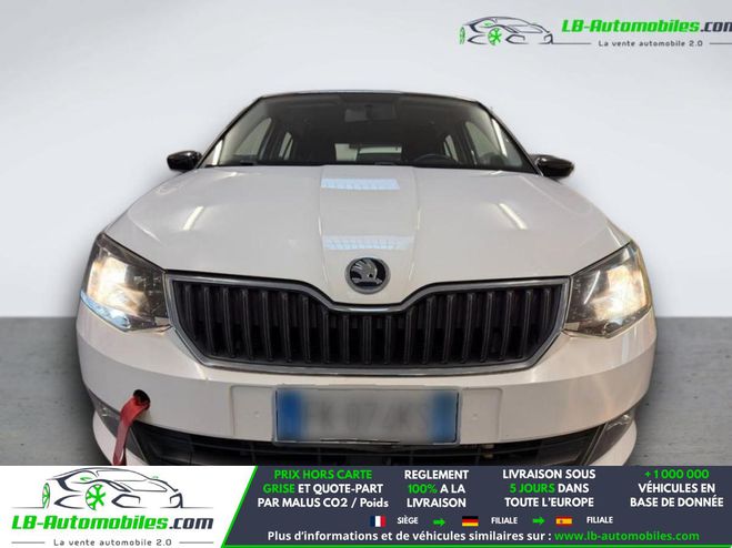 Skoda Fabia 1.0 MPI 60 ch BVM Blanc M�tallique de 2017