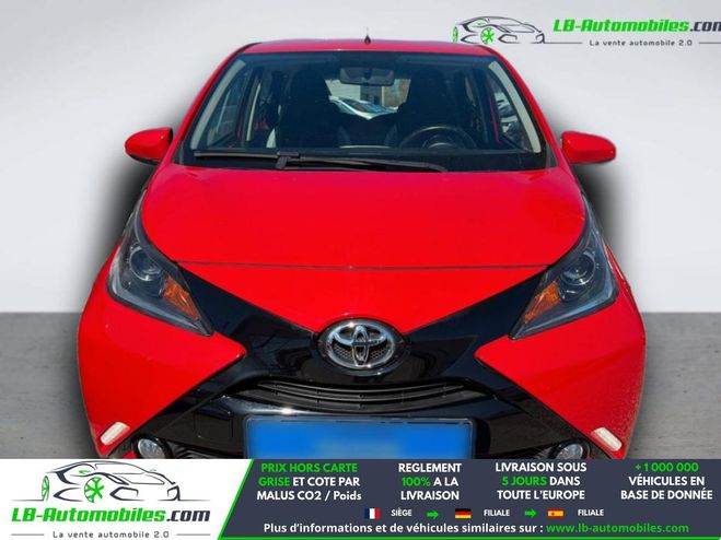 Toyota Aygo 1.0 VVT-i BVA Rouge M�tallique de 2016