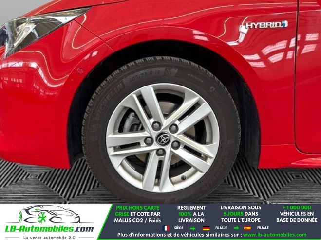 Toyota Corolla Hybride 122h BVA Rouge M�tallique de 2021