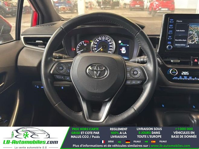 Toyota Corolla Hybride 122h BVA Rouge M�tallique de 2021