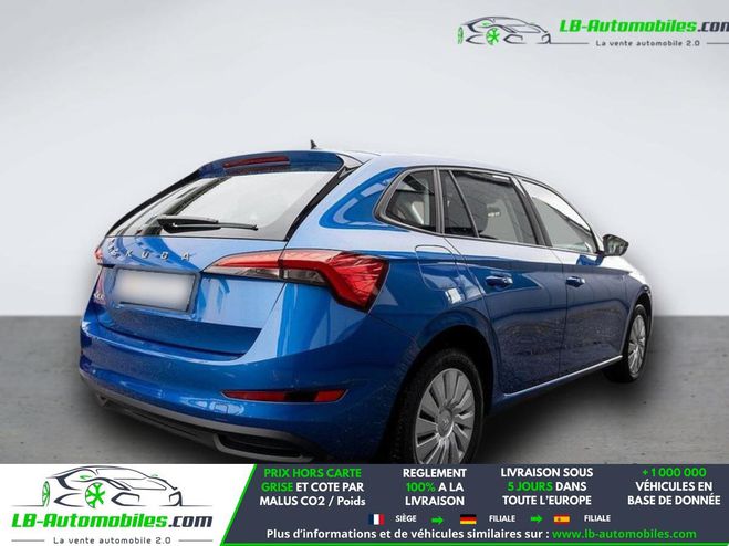 Skoda Scala 1.0 TSI 110 ch BVM Bleu M�tallique de 2021