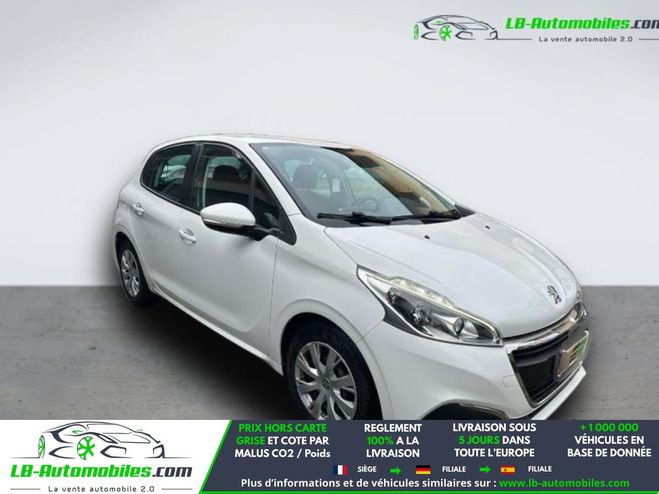 Peugeot 208 BlueHDi 100ch BVM Blanc de 2019