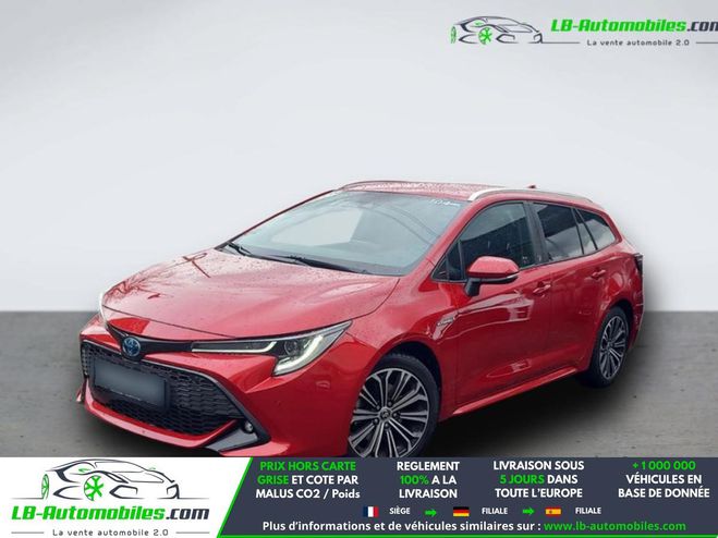 Toyota Corolla Hybride 184h BVA Rouge de 2021