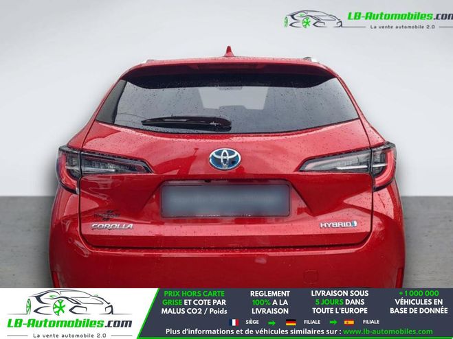 Toyota Corolla Hybride 184h BVA Rouge de 2021