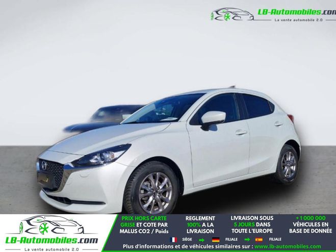 Mazda 2 1.5L SKYACTIV-G M Hybrid 90ch BVM Blanc M�tallique de 2021