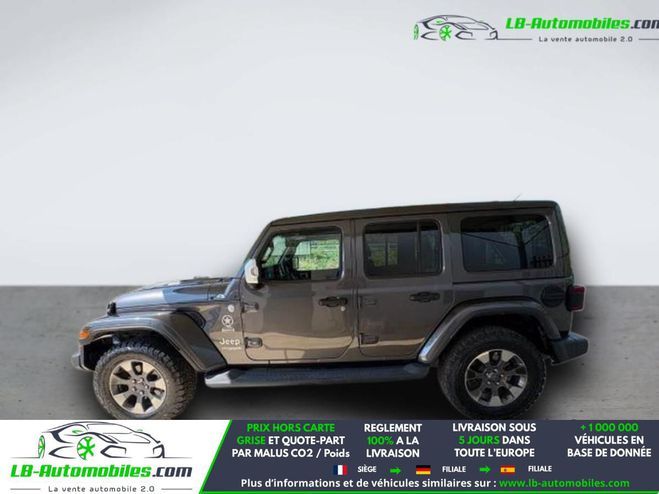 Jeep Wrangler V6 3.6 Pentastar 284 BVA 5 Portes Gris M�tallique de 2018
