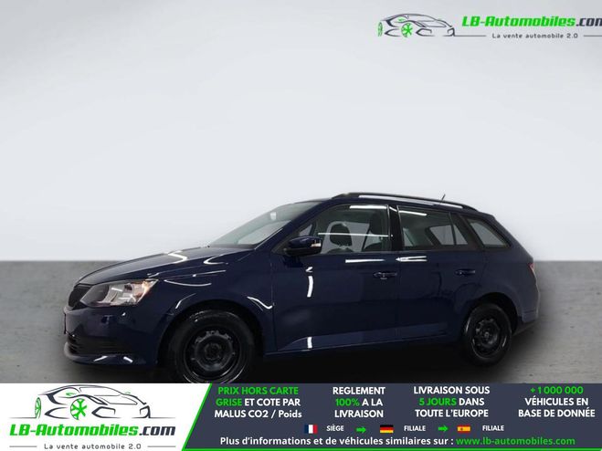 Skoda Fabia 1.0 MPI 75 ch BVM Bleu de 2016