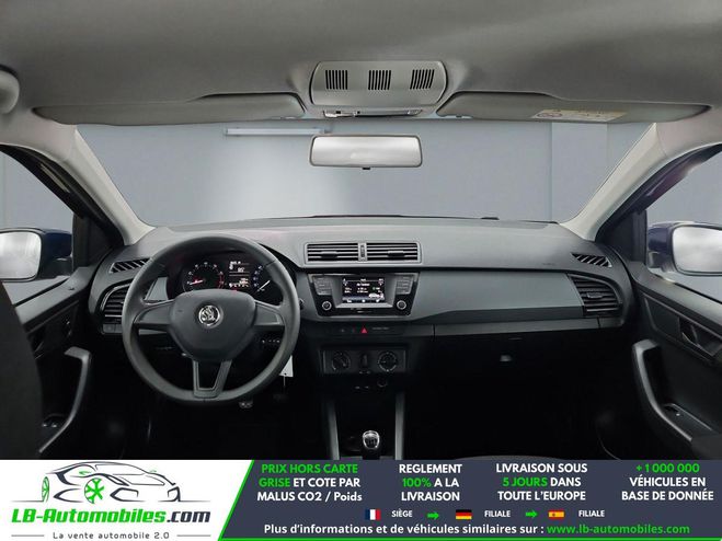 Skoda Fabia 1.0 MPI 75 ch BVM Bleu de 2016