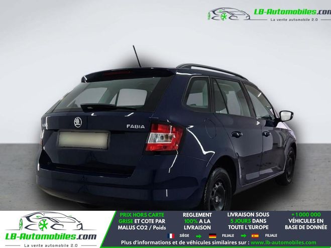 Skoda Fabia 1.0 MPI 75 ch BVM Bleu de 2016