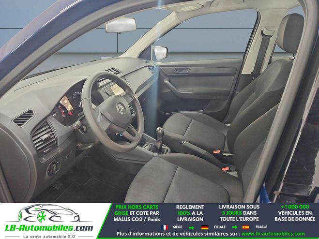 Skoda Fabia 1.0 MPI 75 ch BVM Bleu de 2016