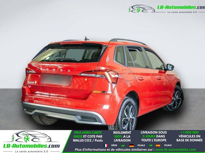 Skoda Kamiq 1.0 TSI Evo 110 ch BVM Rouge M�tallique de 2021