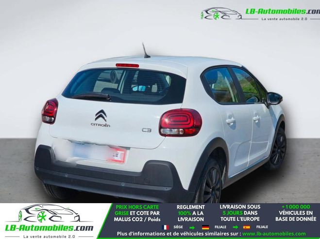 Citroen C3 PureTech 83 BVM Blanc de 2021