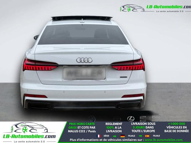 Audi A6 55 TFSIe 367 ch BVA Quattro Blanc de 2020