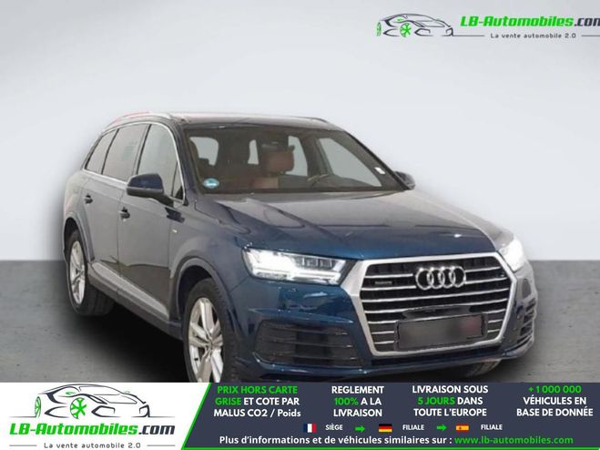 Audi Q7 50 TDI 286 BVA Quattro 7pl Bleu M�tallique de 2018