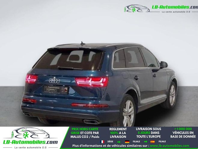 Audi Q7 50 TDI 286 BVA Quattro 7pl Bleu M�tallique de 2018