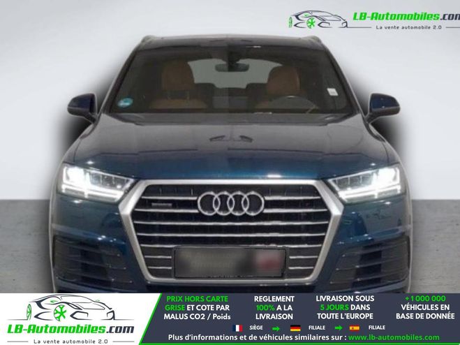 Audi Q7 50 TDI 286 BVA Quattro 7pl Bleu M�tallique de 2018